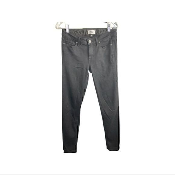 Black Paige black skyline skinny jeans size 28 EUC - Picture 1 of 6